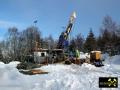 Bohrung 2 - Zinnerzerkundung Lagerstätte Gottesberg im Vogtland, Sachsen, (D) (5) 22. Februar 2012.JPG